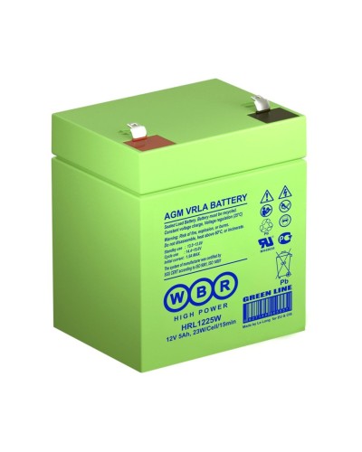 WBR HRL1225W. Аккумулятор герметичный свинцово-кислотный. WBR в Первоуральске