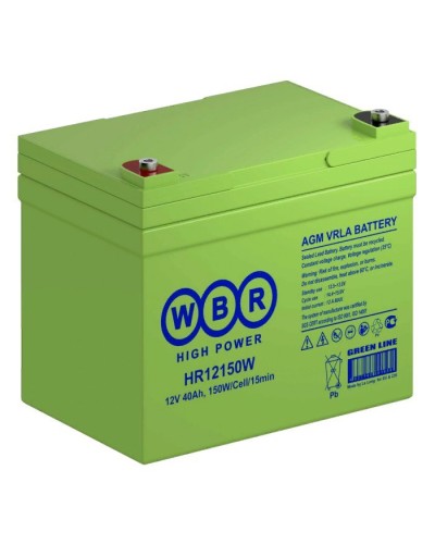 WBR HR12150W. Аккумулятор герметичный свинцово-кислотный. WBR в Первоуральске