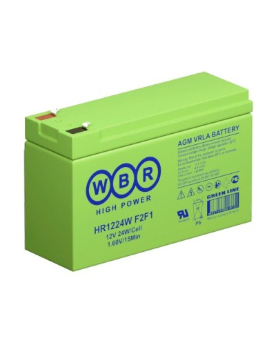 WBR HR1224W F2F1. Аккумулятор герметичный свинцово-кислотный. WBR в Первоуральске