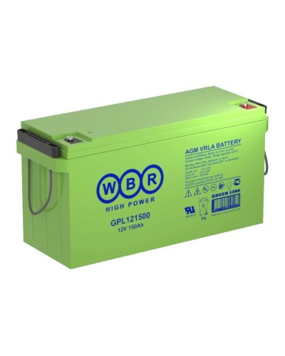WBR GPL121500. Аккумулятор герметичный свинцово-кислотный. WBR в Первоуральске