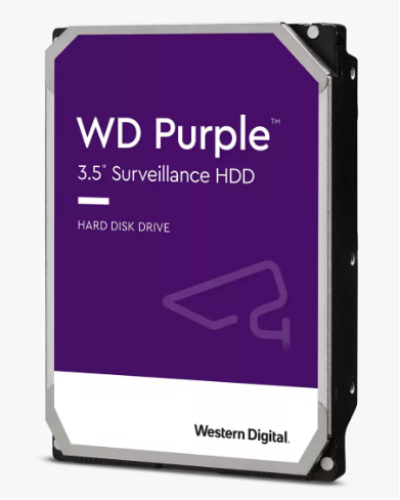 HDD 1000 GB (1 TB) SATA-III Purple (WD10PURZ). Жесткий диск (HDD) для видеонаблюдения. Western Digital в Первоуральске