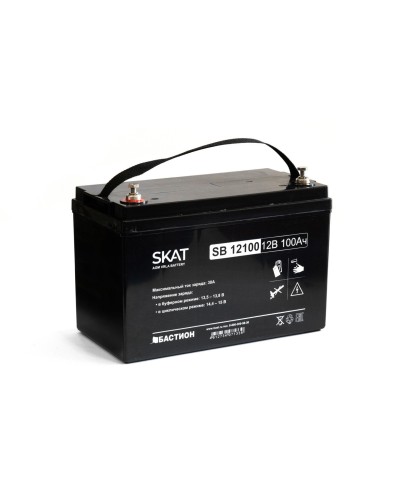 SKAT SB 12100 (2542). Аккумулятор герметичный свинцово-кислотный. Бастион в Первоуральске