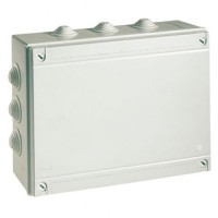 Коробка ответвительная с кабельными вводами IP55, 380х300х120 (54400). Коробка ответвительная. ДКС