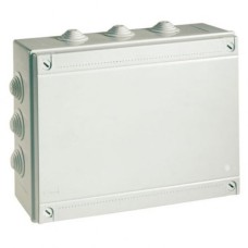 Коробка ответвительная с кабельными вводами IP55, 380х300х120 (54400). Коробка ответвительная. ДКС