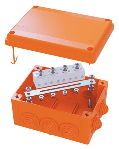 Коробка FS 100х100х50 5P (FSB11510): Коробка ответвительная огнестойкая из термопласта в Первоуральске
