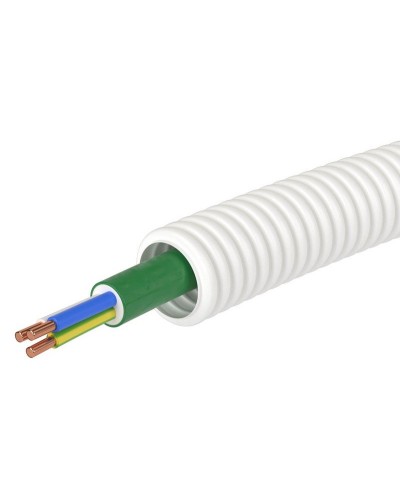 Труба ПЛЛ D20 + ППГнг(А)-HF 3х2,5 (ГОСТ+) (8S82050HF). Гофрошланг с кабелем. ДКС в Первоуральске