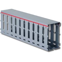 Короб перфорированный, серый RL12 40x80 (00149RL): Короб перфорированный