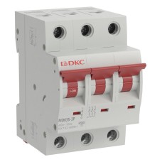 YON max MD63S 3P 20А 4,5кА C (MD63S-3PC20). Автоматический выключатель. ДКС