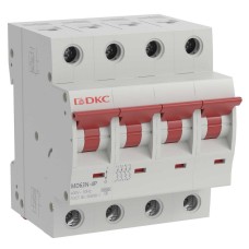 YON max MD63N 4P 63А 6кА C (MD63N-4PC63). Автоматический выключатель. ДКС