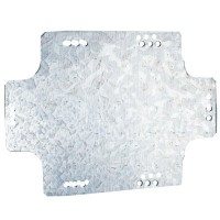 Монтажная пластина из оцинкованной стали 270х198х1,5мм (59608): Монтажная пластина из оцинкованной стали, для коробок 300х220мм