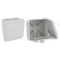 Коробка ответвительная с кабельными вводами IP55, 70х70х40 (53770). Коробка ответвительная. ДКС