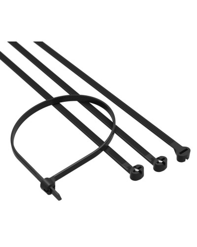 Хомут 3,6x300 P6.6, черный (100шт) (21310SR): Хомут с двойным замком в Первоуральске