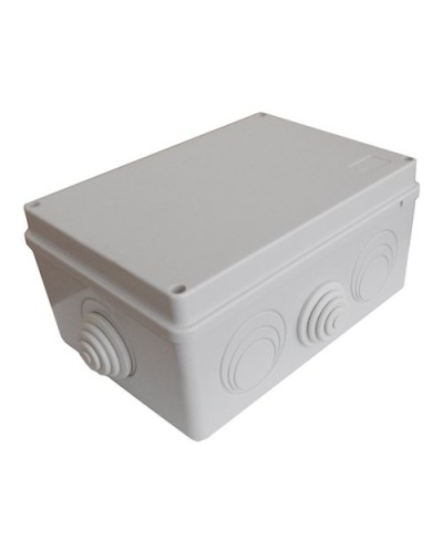 Коробка JBS210 210х150х100, 8 вых., 12P (0,15...2,5мм²) серая (43046HF-GR). Коробка монтажная, огнестойкая, без галогена. Экопласт в Первоуральске