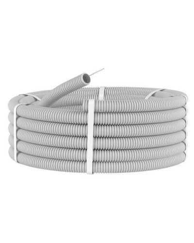 Труба HFFR тяжелая D50, серая (21150HF-GR): Труба гофрированная, с зондом, не распространяющая горение, без галогена в Первоуральске