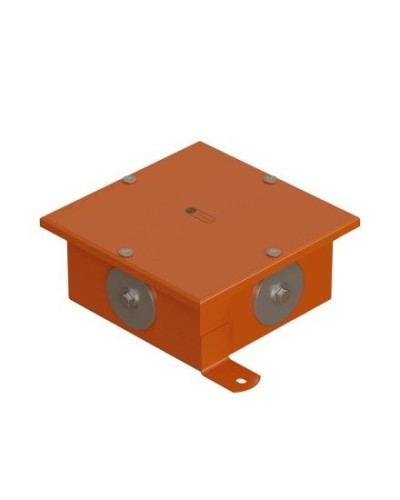 Коробка SMB120 металлическая 120х120х60, 4 металлических заглушки (56004S). Коробка, 4 металлические заглушки. Экопласт в Первоуральске