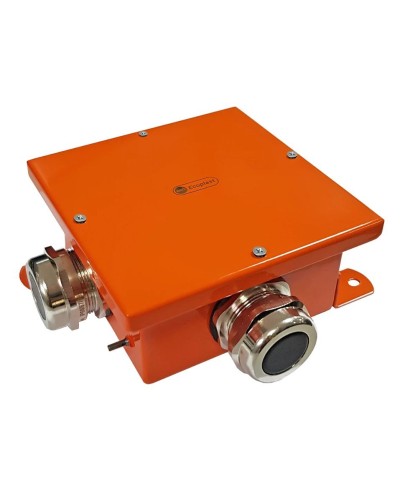 Коробка SMB120 металлическая 120х120х60, 8P (0,15-2,5 мм²) (56044). Коробка, огнестойкая. Экопласт в Первоуральске