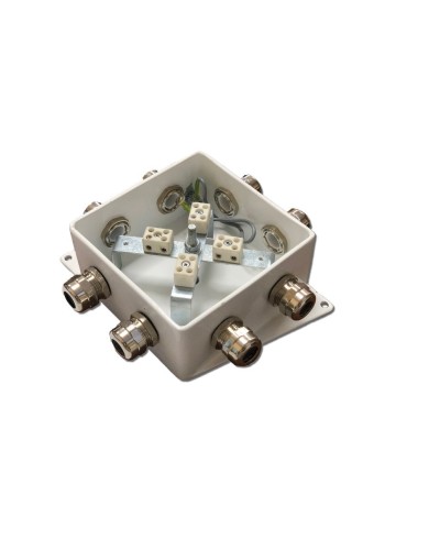 КМ-О (8к)-IP66-120х120, семь вводов: Коробка монтажная огнестойкая в Первоуральске