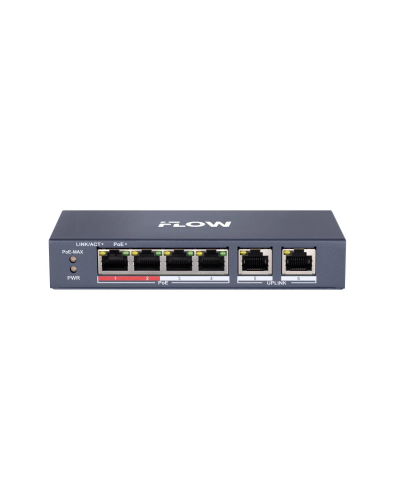 F-SW-EU206POE-V/L. Сетевой PoE коммутатор. i-FLOW в Первоуральске