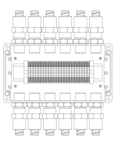 КВМК 2401. Коробка коммутационная взрывозащищенная. Компания СМД в Первоуральске
