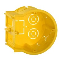 Коробка установочная Ø68х45 GENERICA (UKT10-068-045-000-K1-N-UO). Коробка установочная СЗ сборная для твердых стен (оконечная). GENERICA