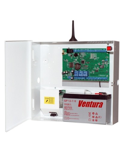 S632-2GSM-BK25-W (S632-2GSM-BK), Бокс-комплект под 7Ач, белый. Устройство оконечное объектовое приемно-контрольное c GSM коммуникатором. Проксима в Первоуральске