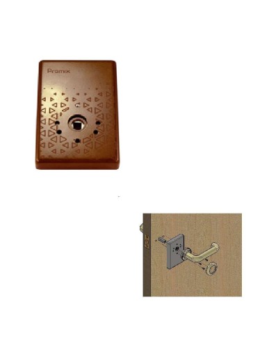 Promix-SM504.10-CCW brown. Замок электромеханический. Промикс в Первоуральске