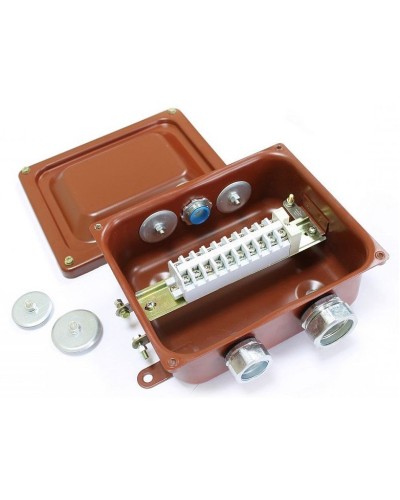 ККМА-10 У2 IP54 (zeta30372). Коробка клеммная металлическая с муфтами АТК для трубной электропроводки. ЗЭТА в Первоуральске